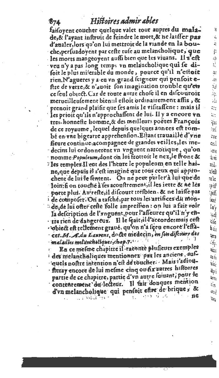 1610 - Paul Marceau - Trésor d’histoires admirables et mémorables - BSB Munich