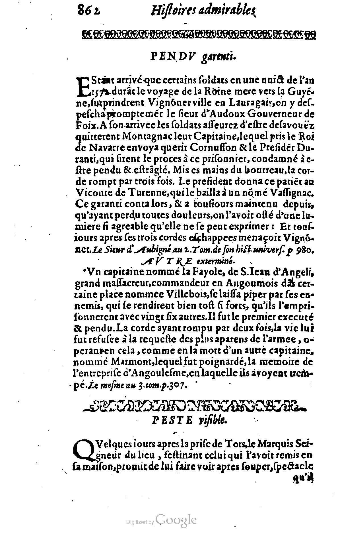 1628 - Jacques Crespin - Trésor d’histoires admirables et mémorables - BSB Munich