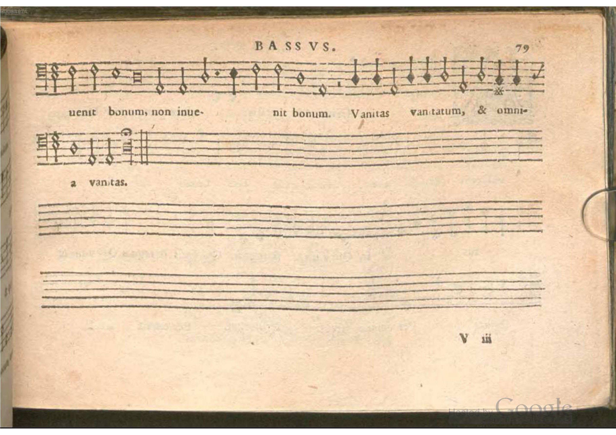 1576 - [Pierre de Saint-André] - Trésor de musique d’Orlande de Lassus Bassus - BSB Munich