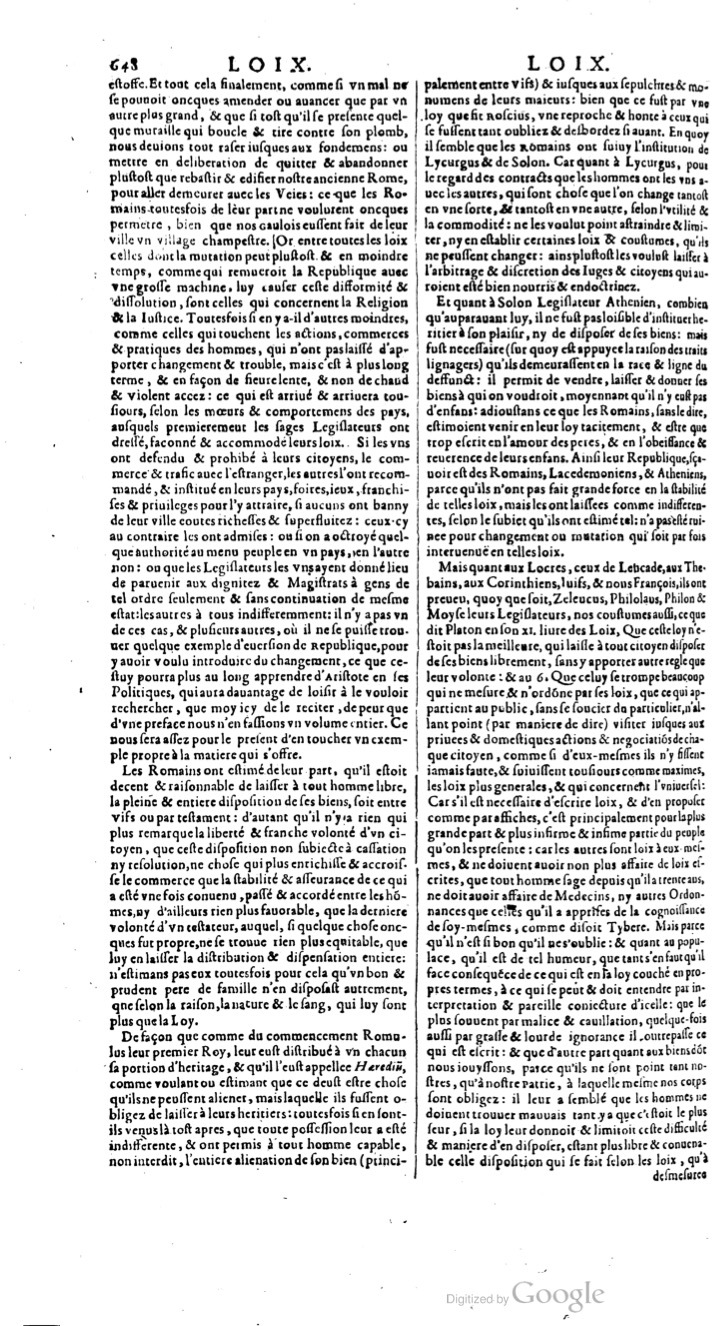 1629 - Veuve Nicolas Buon - Trésor du droit français (29620 T. 2) - BM Lyon