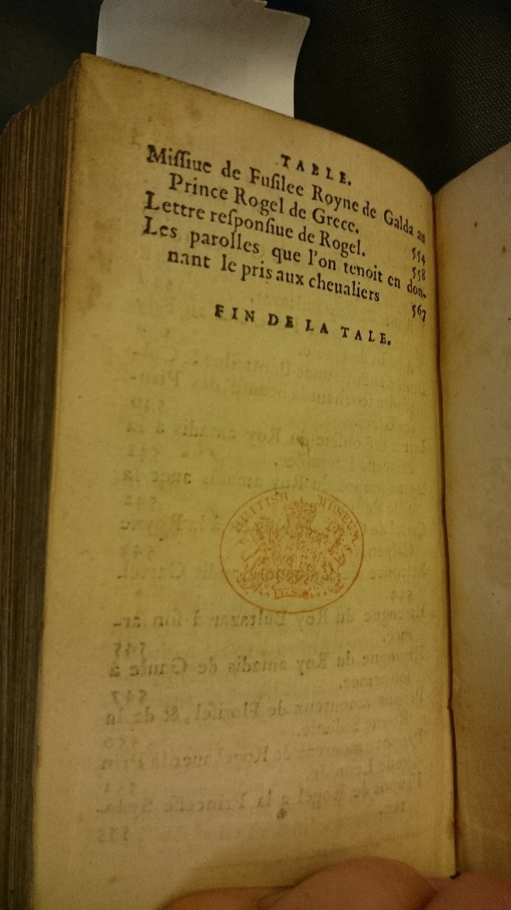 1606 - Jean Antoine Huguetan - Trésor des Amadis - British Library