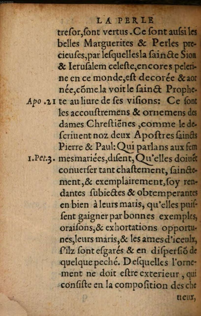 1548 - René Avril et Vivant Gaulterot - Perle précieuse évangélique et Trésor divin - BSB Munich 1548 - René Avril et Vivant Gaulterot - Perle précieuse évangélique et Trésor divin - BSB Munich