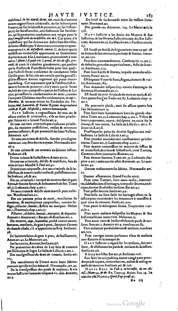 1629 - Veuve Nicolas Buon - Trésor du droit français (21754 T. 2) - BM Lyon
