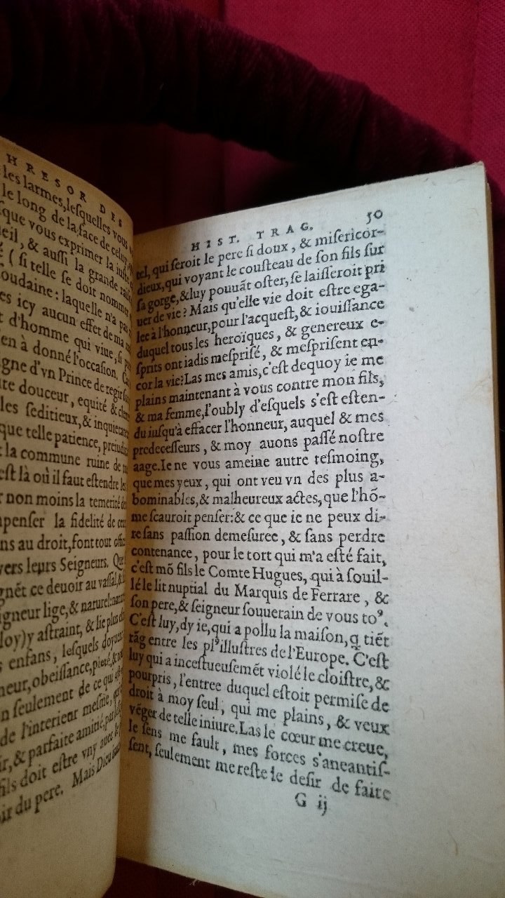 1581 - Pierre Le Voirier et Gervais Mallot - Trésor des histoires tragiques - BnF Richelieu