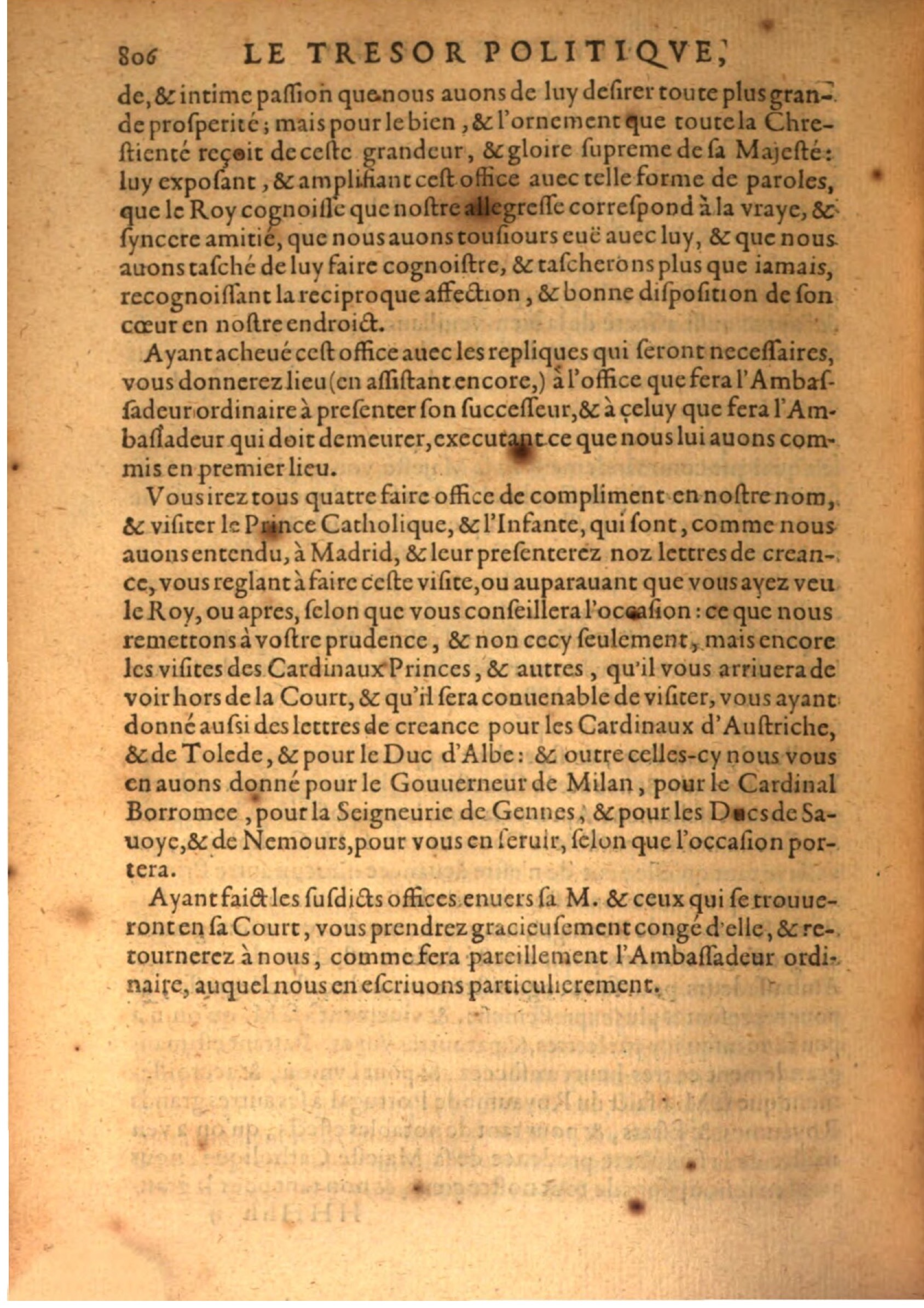 1608 - Pierre Chevalier - Trésor politique - BSB Munich