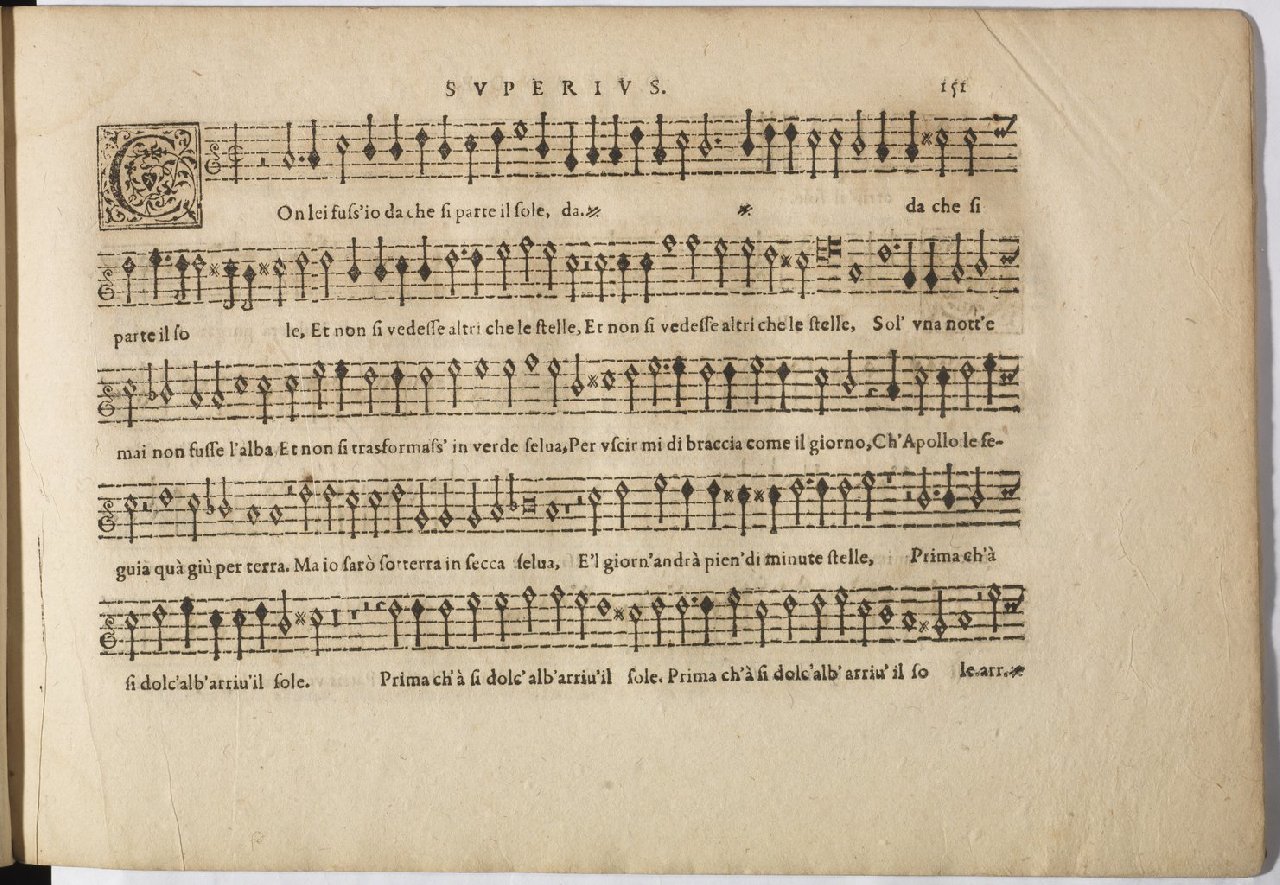 1594 - Paul Marceau - Trésor de musique d&#039;Orlande de Lassus, Superius, Bassus, Tenor, Quinta pars - BnF