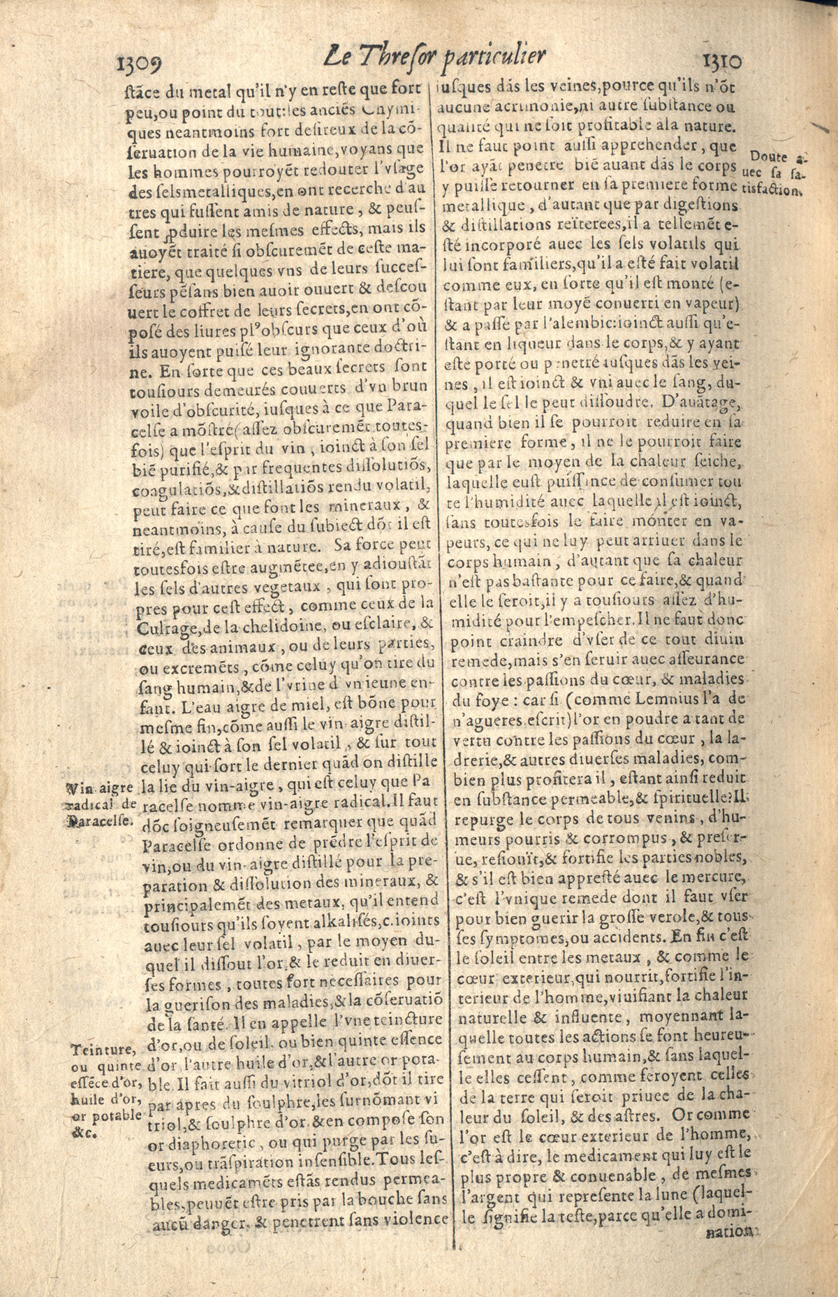 1610 - Étienne Gamonet - Grand Trésor ou dispensaire - CESR Tours