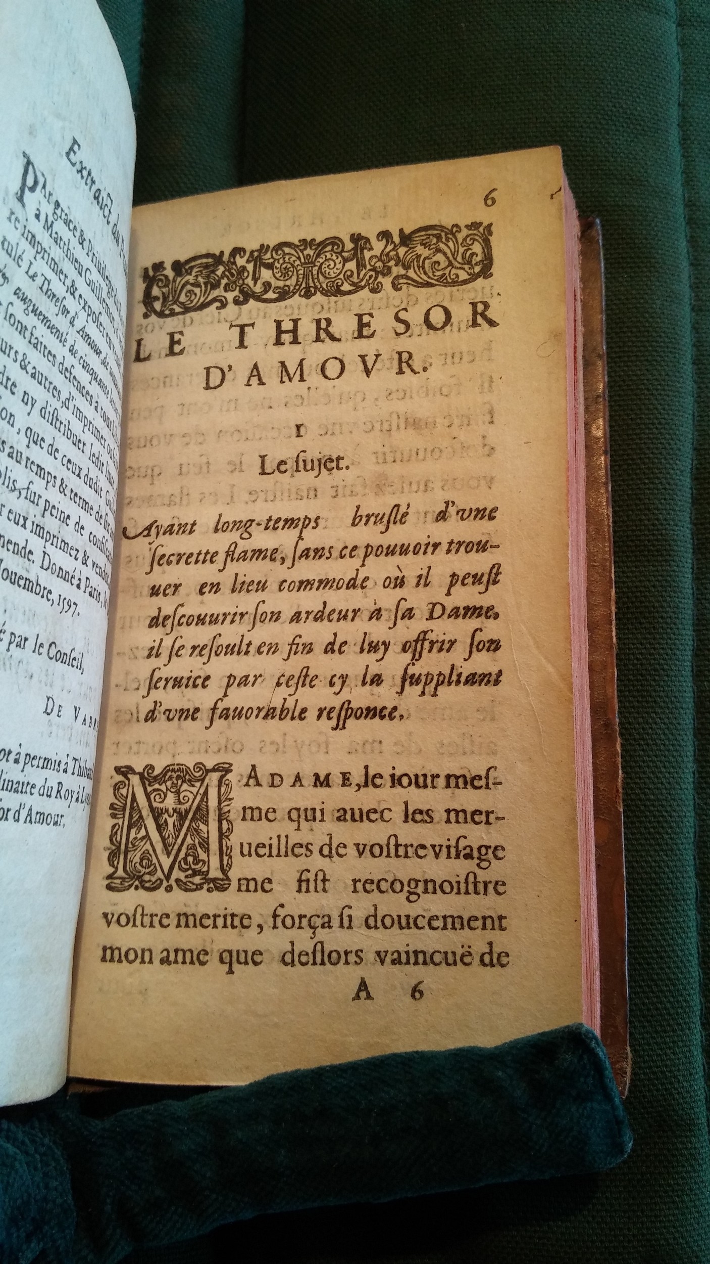 1606 - Thibaud Ancelin - Trésor d’amour - BnF Arsenal