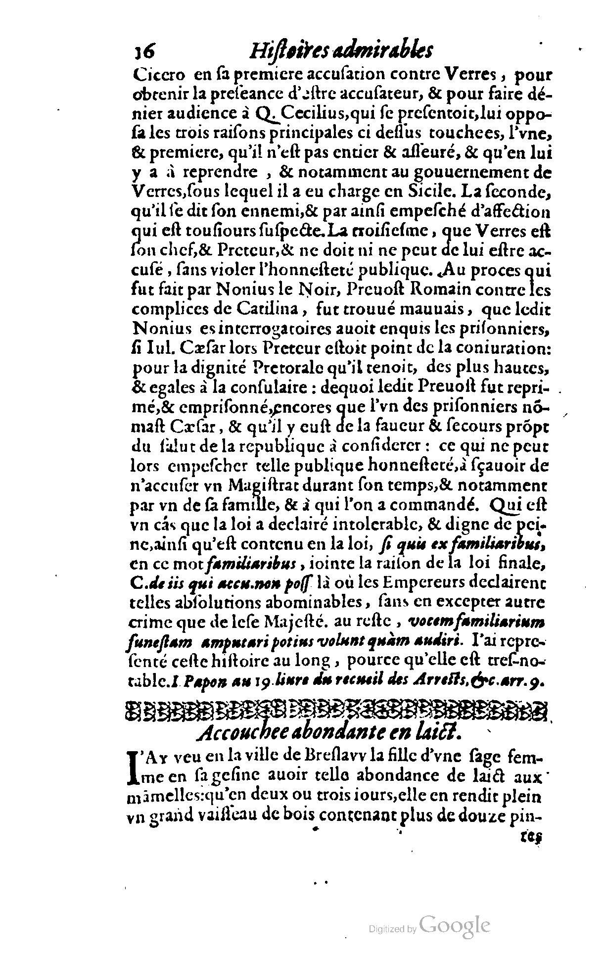 1620 - Samuel Crespin - Trésor d’histoires admirables et mémorables - BCU Lausanne