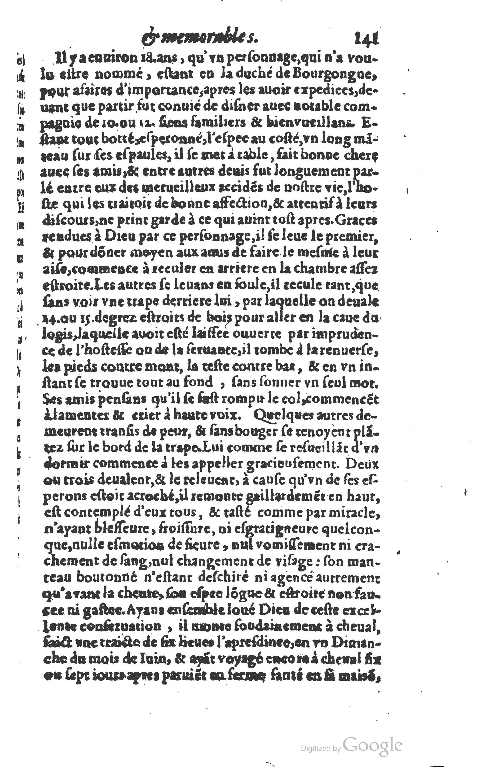 1610 - Paul Marceau - Trésor d’histoires admirables et mémorables - Princeton