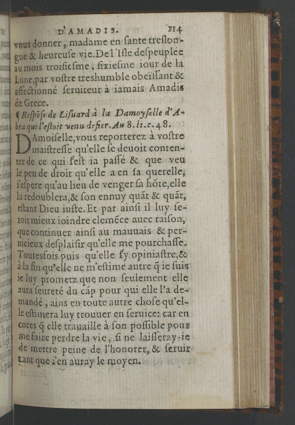 1564 - Vincent Norment et Jeanne Bruneau - Trésor des Amadis - BnF