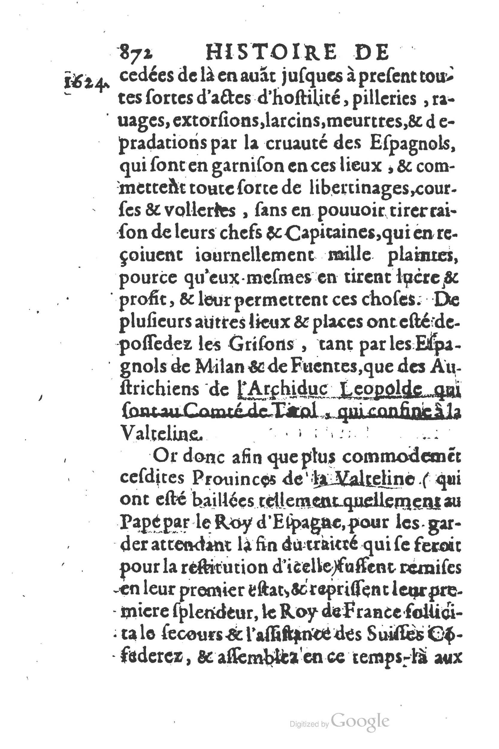1626 - Joseph Bouillerot - Trésor de l’histoire générale de notre temps - BSB Munich
