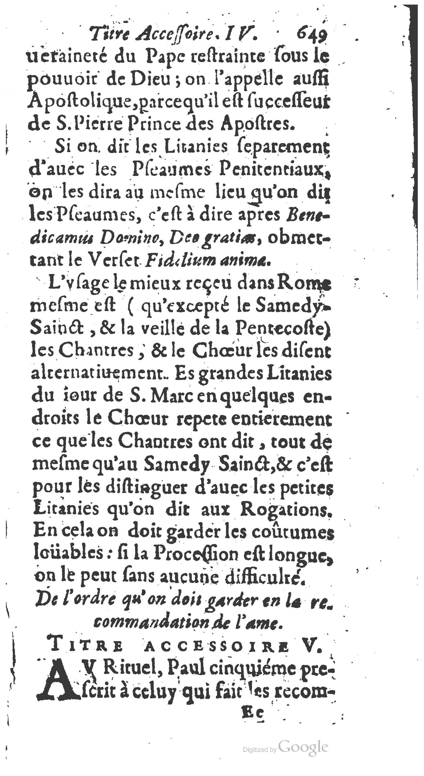 1651 - Jean Guillermet - Abrégé du trésor des cérémonies ecclésiastiques - BM Lyon