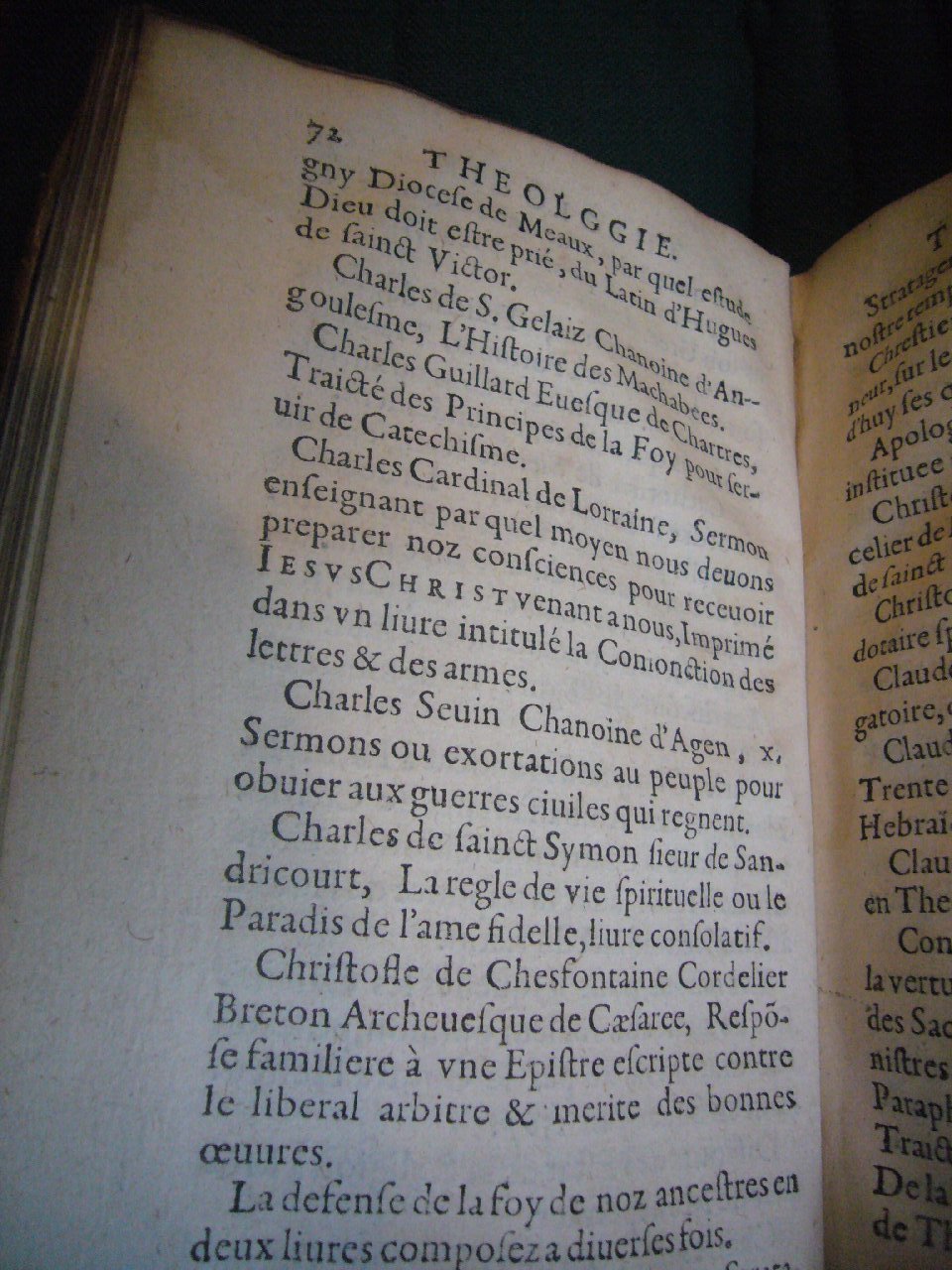 1602 - François Jacquin - Trésor des bons esprits français - BnF Arsenal