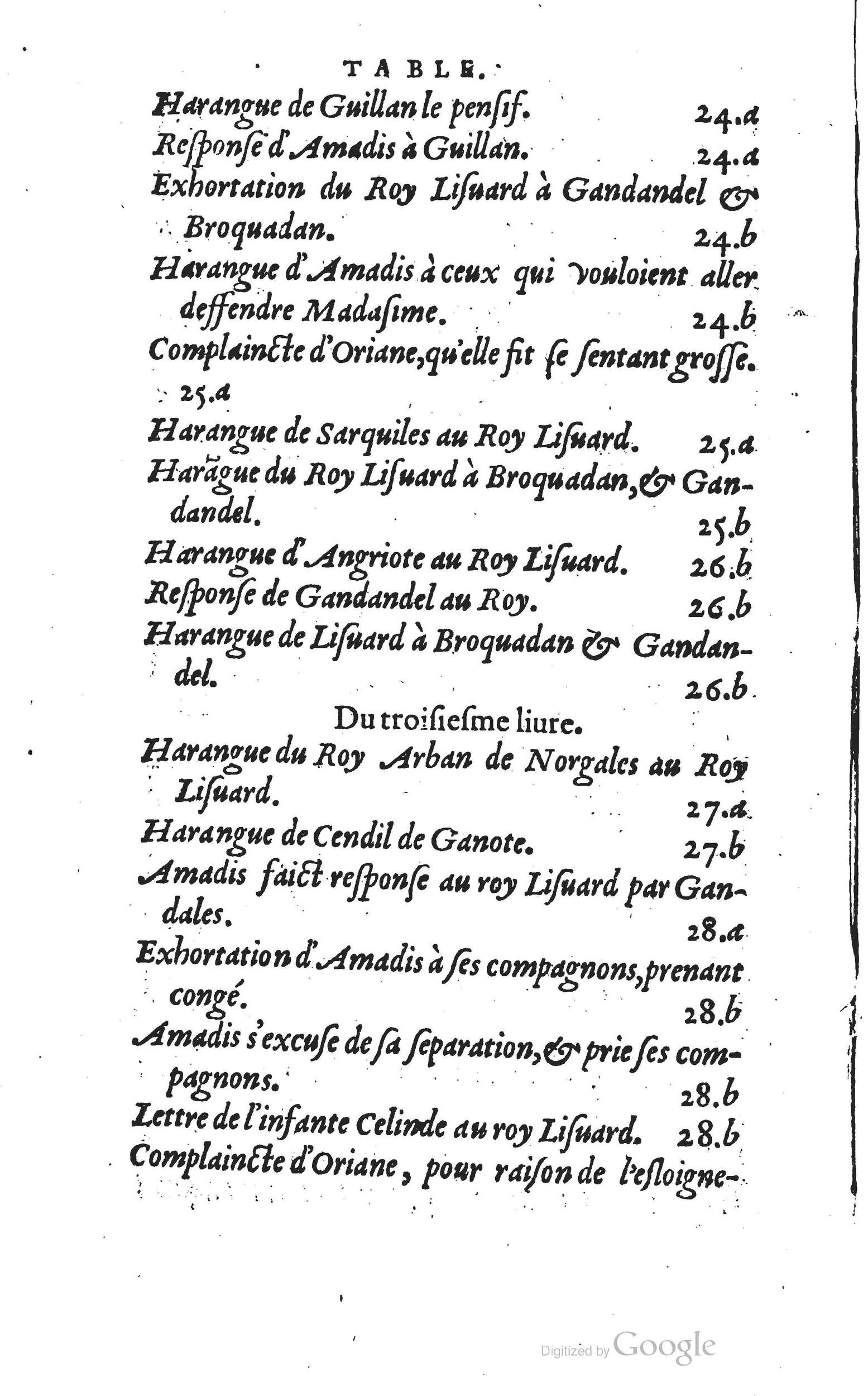 1560 - Vincent Sertenas et Gilles Robinot - Trésor des Amadis - British Library 1560 - Vincent Sertenas et Gilles Robinot - Trésor des Amadis - British Library