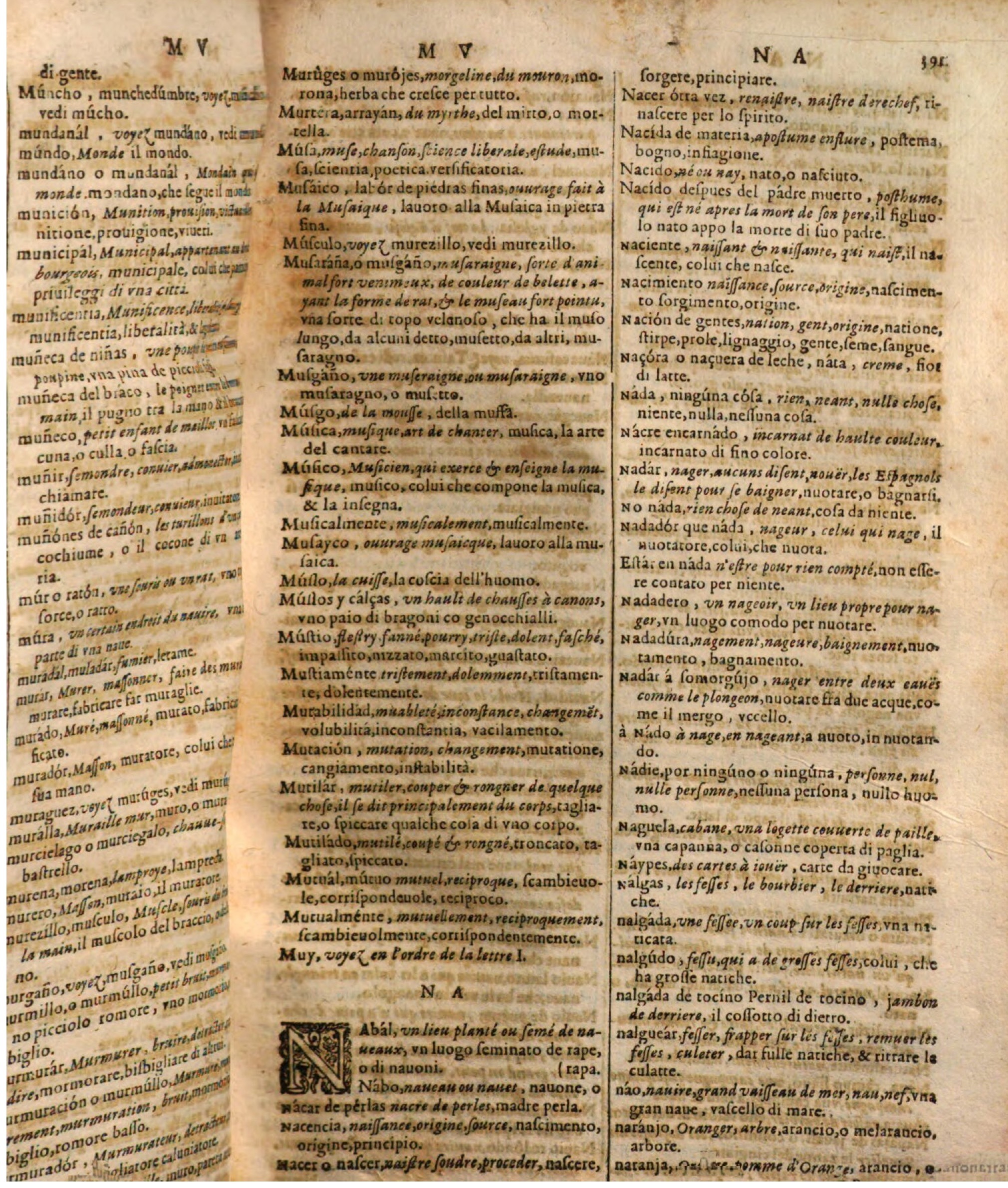 1644 - Jacques Crespin - Trésor des trois langues - Passau