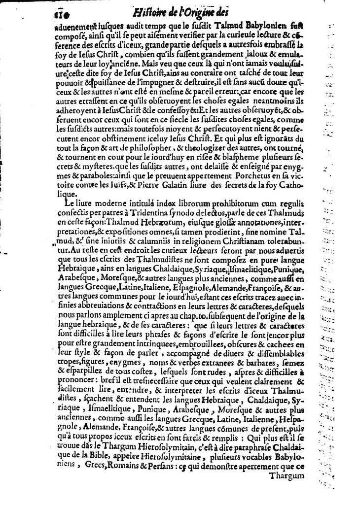 1613 - Matthieu Berjon - Trésor de l’histoire des langues de cet univers - BM Lyon