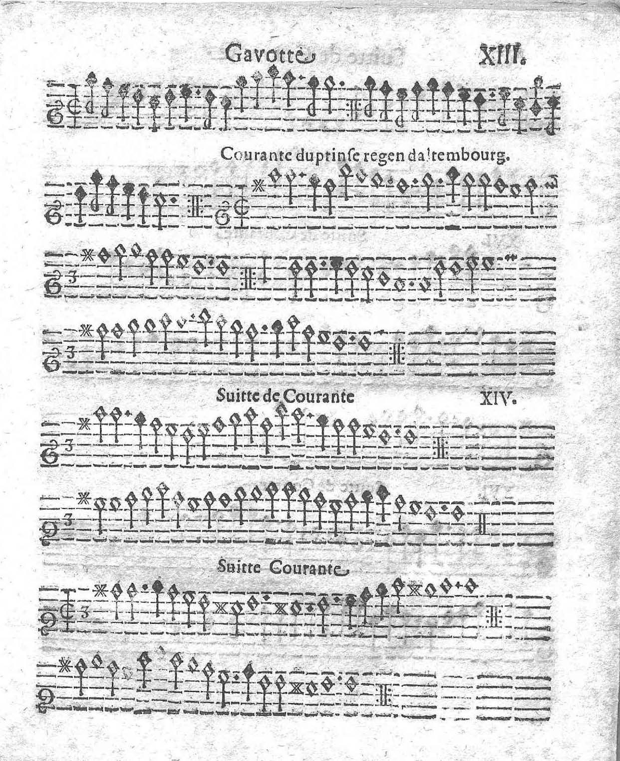 1621 - Jehan Weidnern - Trésor de toutes sortes de danses nouvelles à la française, allemande, espagnole, et italienne, à cinq et six parties - Vatican Apostolic Library