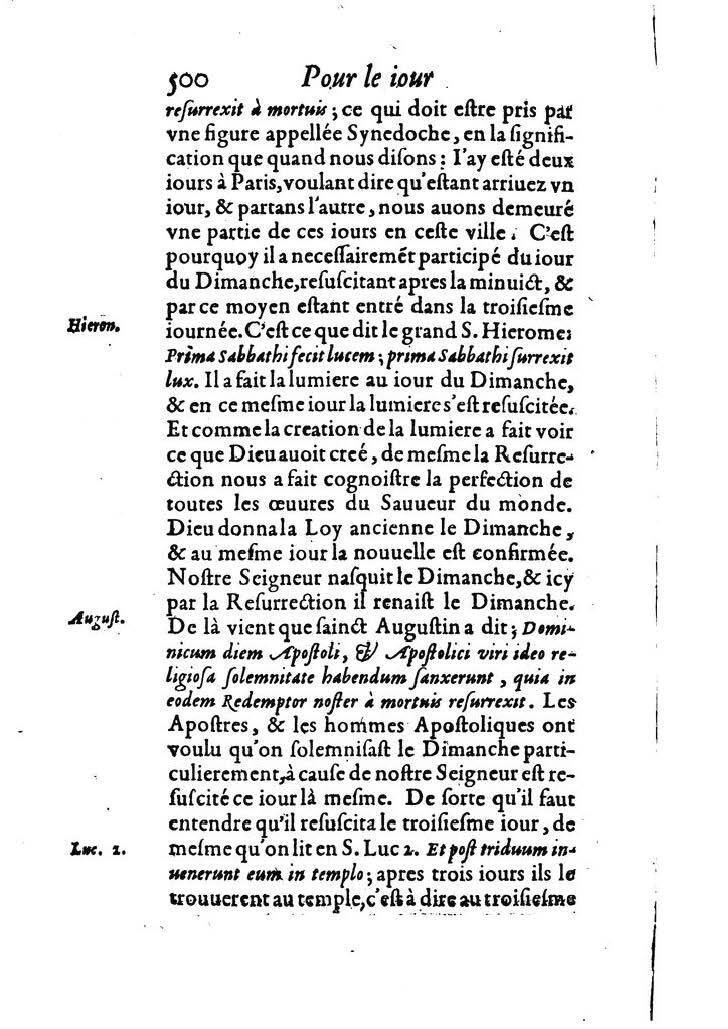 1607 - Nicolas Du Fossé - Trésor quadragésimal - T 02 - BM Lyon