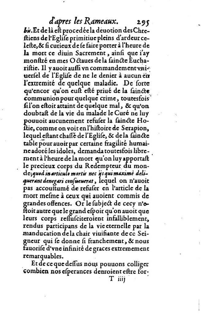 1607 - Nicolas Du Fossé - Trésor quadragésimal - T 02 - BM Lyon