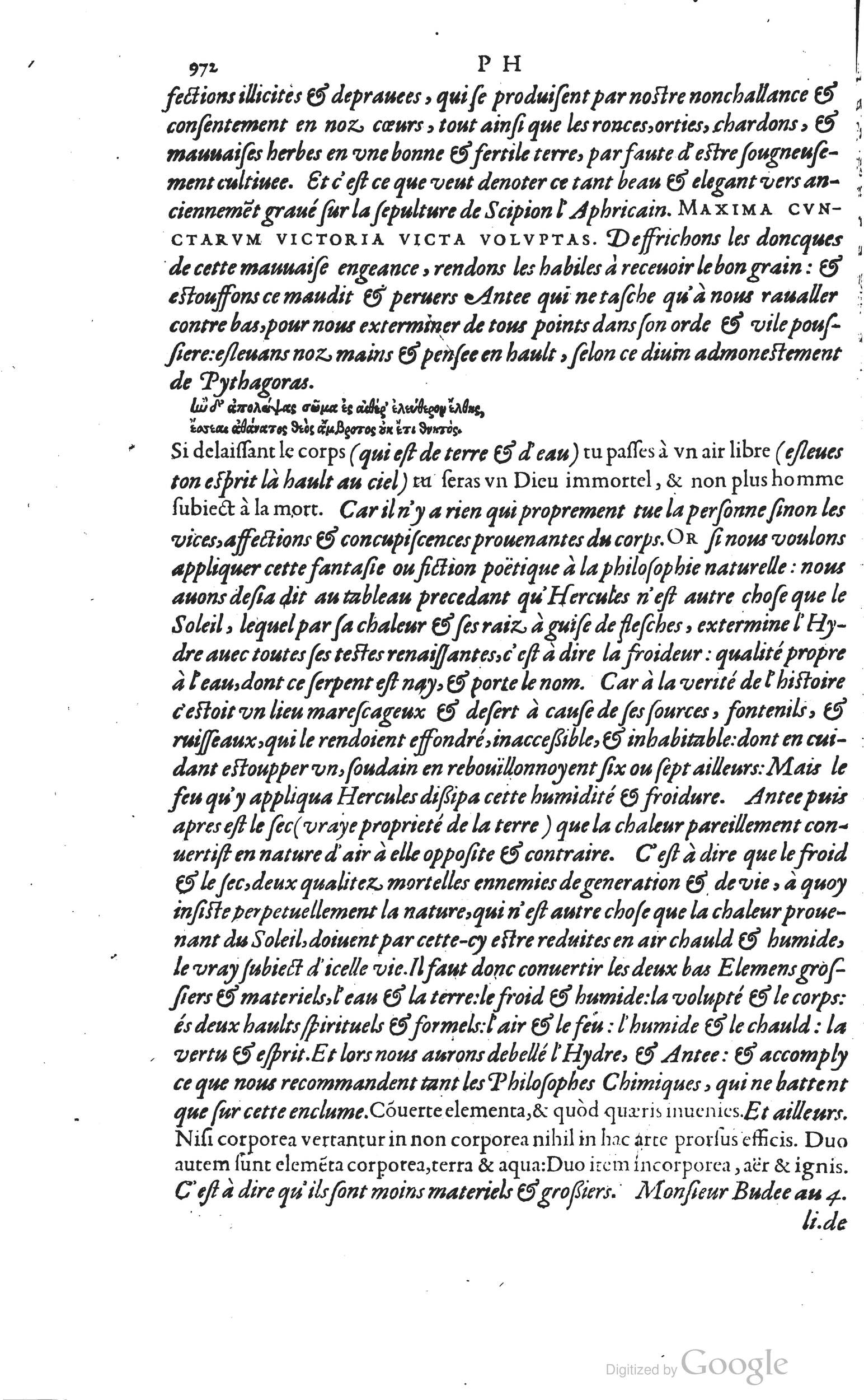 1585 - Barthélemy Honorat - Bibliothèques françaises - BSB Munich