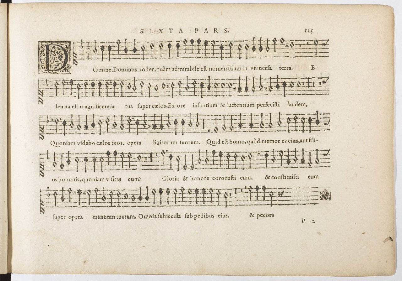 1594 - Paul Marceau - Trésor de musique d&#039;Orlande de Lassus, Superius, Bassus, Tenor, Quinta pars - BnF