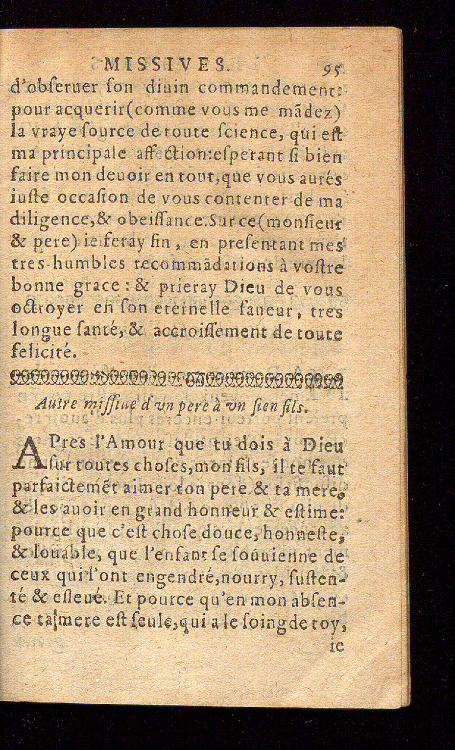 1614 - Barthélemy Vincent - Élite et Trésor des lettres missives - Bâle