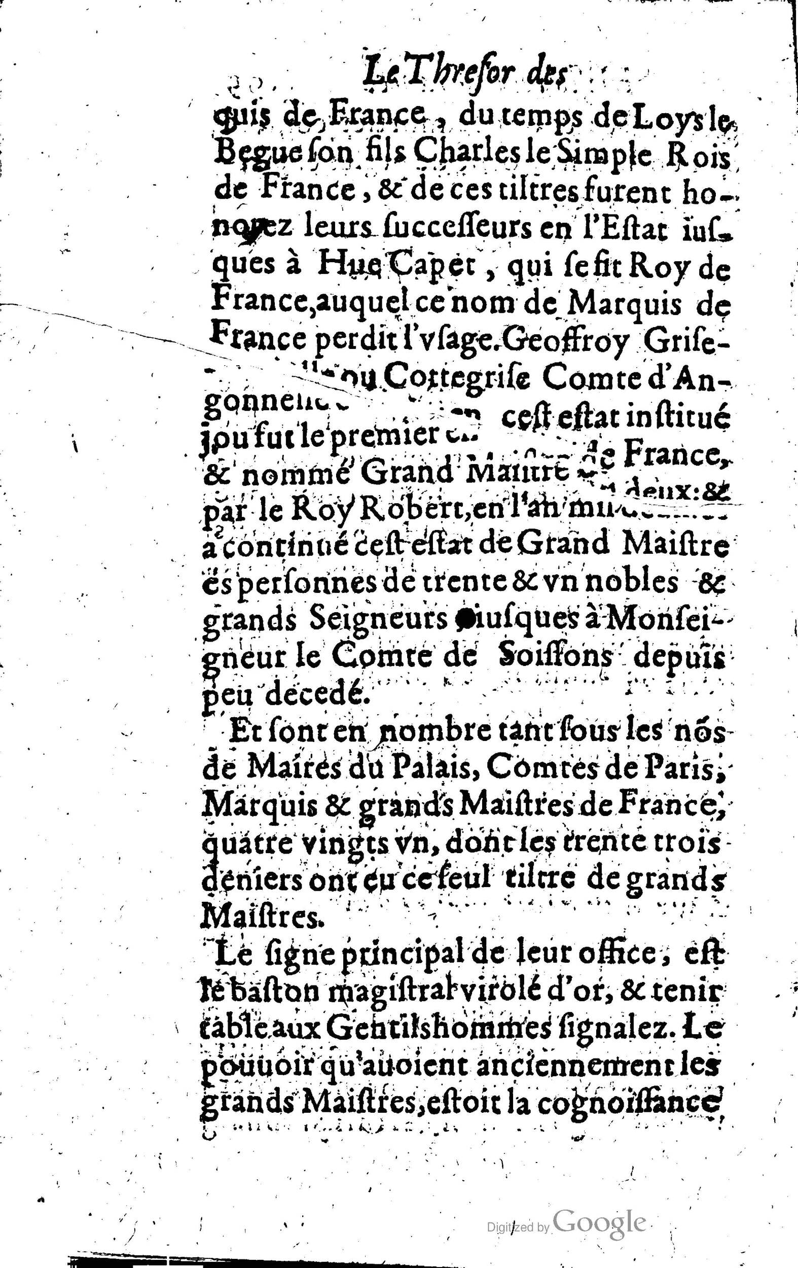 1619 - Jean Corrozet - Trésor des histoires de France - Anvers Musée Plantin-Moretus