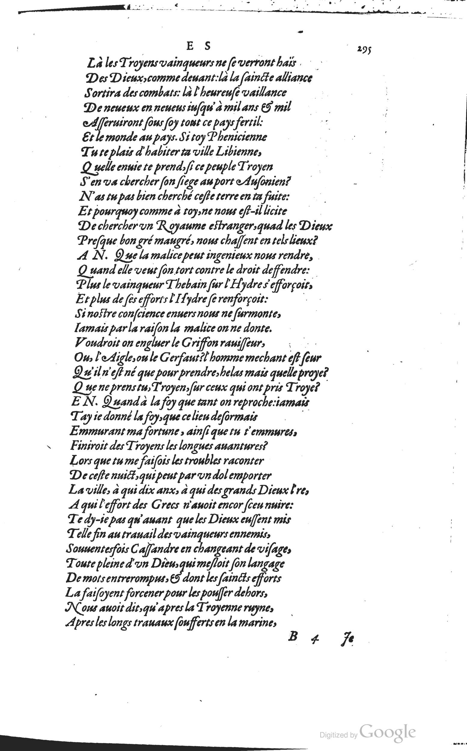 1585 - Barthélemy Honorat - Bibliothèques françaises - BSB Munich