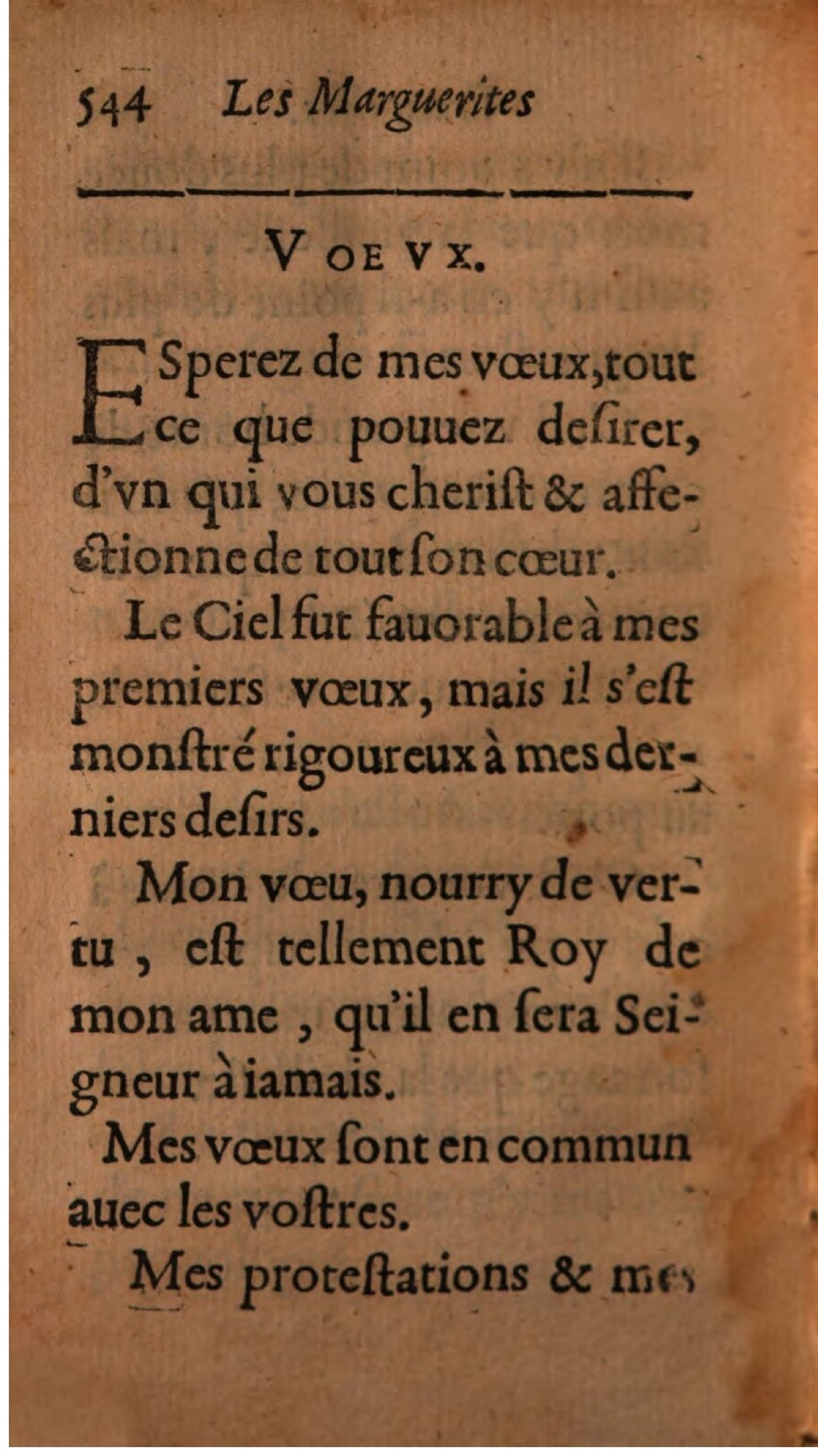 1608 - Théodore Reinsart - Les Marguerites françaises ou Trésor des Fleurs du bien-dire - BSB Munich