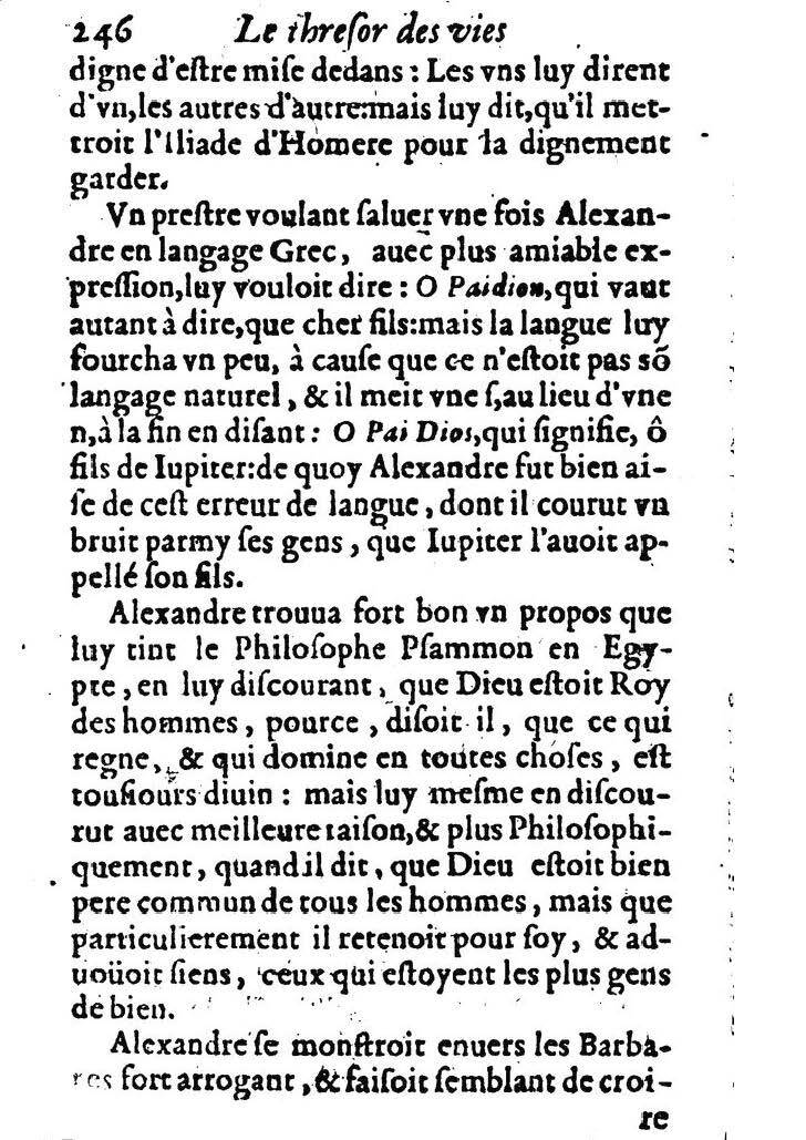 1611 - Pierre Rigaud - Trésor des vies de Plutarque - BM Lyon