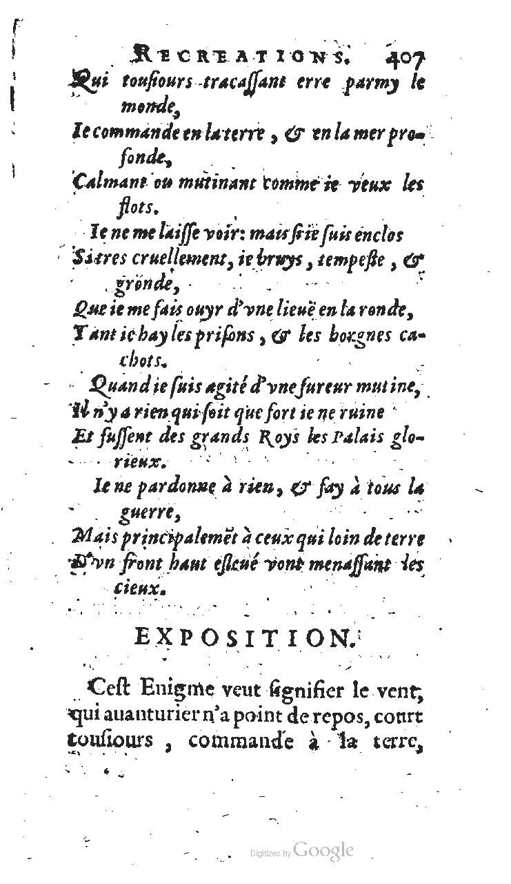1627 - Jean Delamare - Trésor des récréations - BSB Munich
