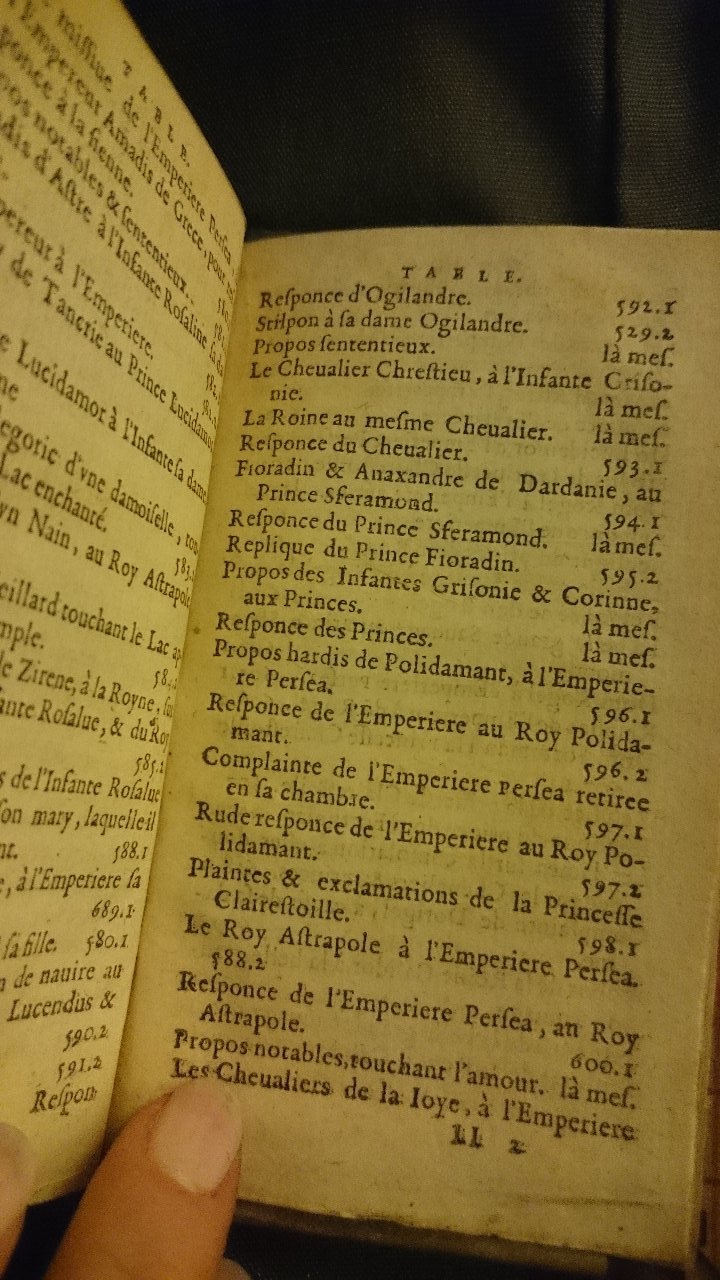 1606 - Jean Antoine Huguetan - Trésor des Amadis - British Library