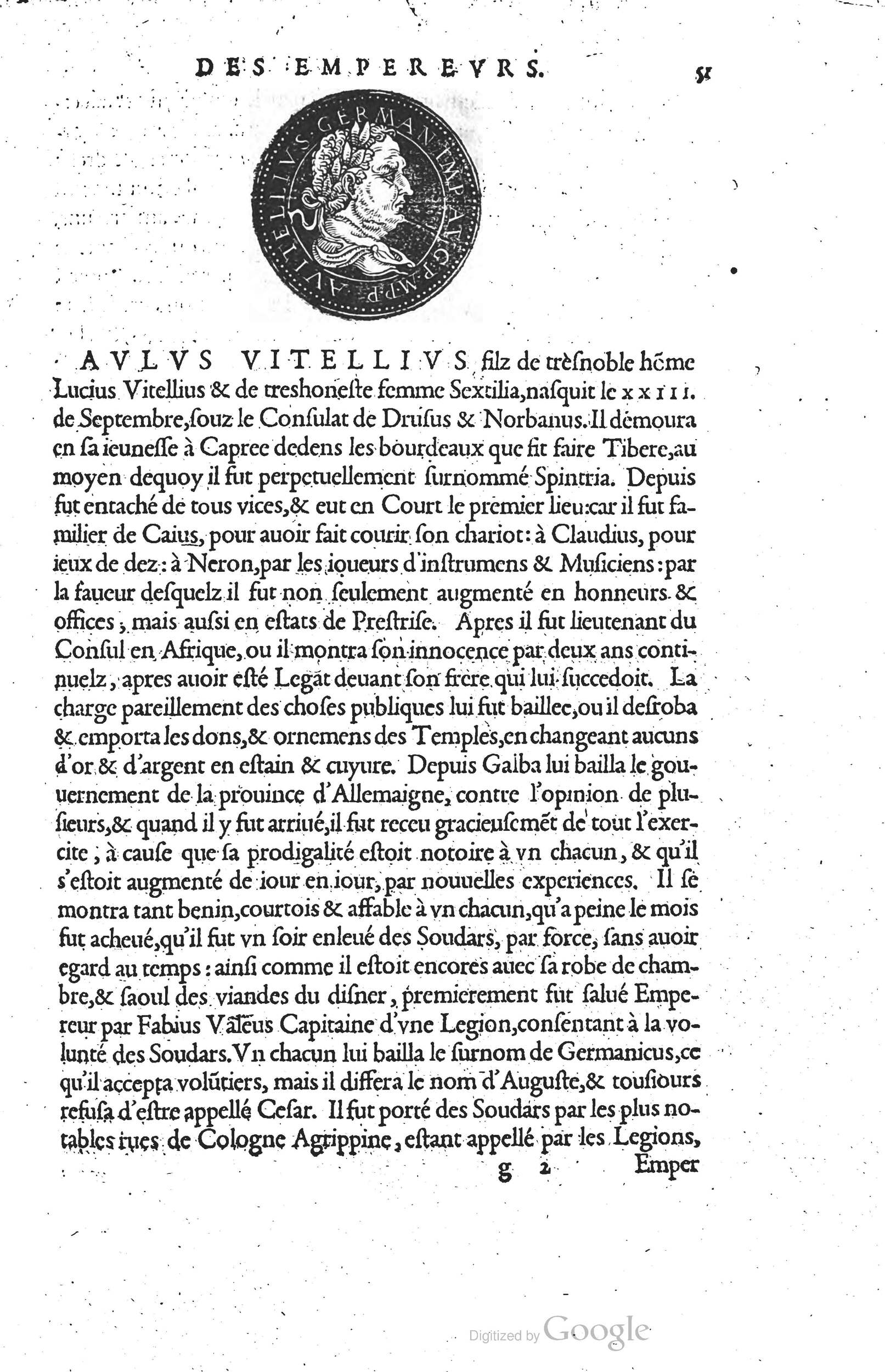 1553 - Jacopo Strada et Thomas Guérin - Épitome du Trésor des antiquités - Prague
