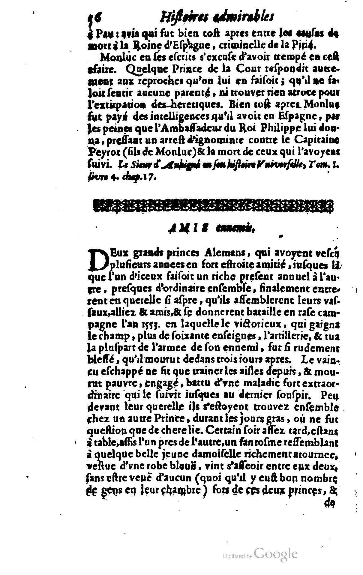 1628 - Jacques Crespin - Trésor d’histoires admirables et mémorables - BSB Munich 1628 - Jacques Crespin - Trésor d’histoires admirables et mémorables - BSB Munich