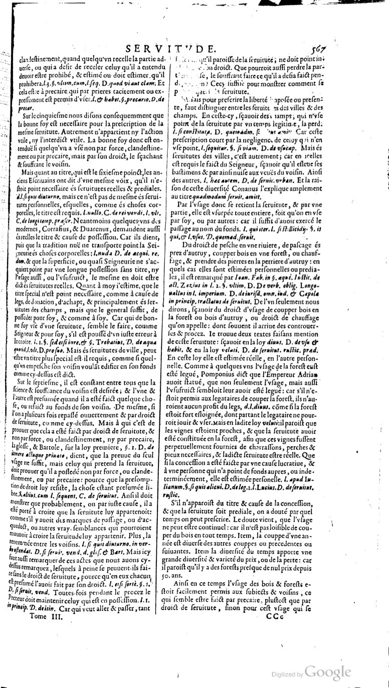 1629 - Veuve Nicolas Buon - Trésor du droit français (21754 T. 3) - BM Lyon