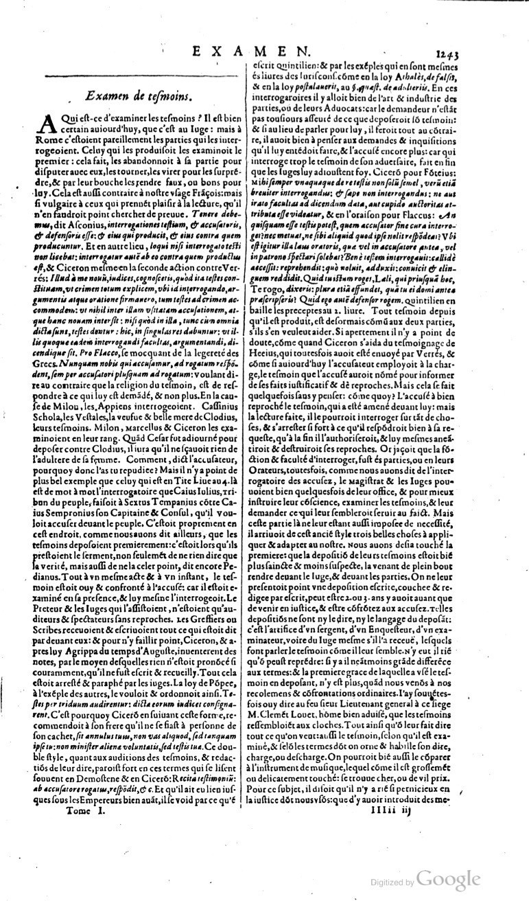 1629 - Veuve Nicolas Buon - Trésor du droit français (21754 T. 1) - BM Lyon