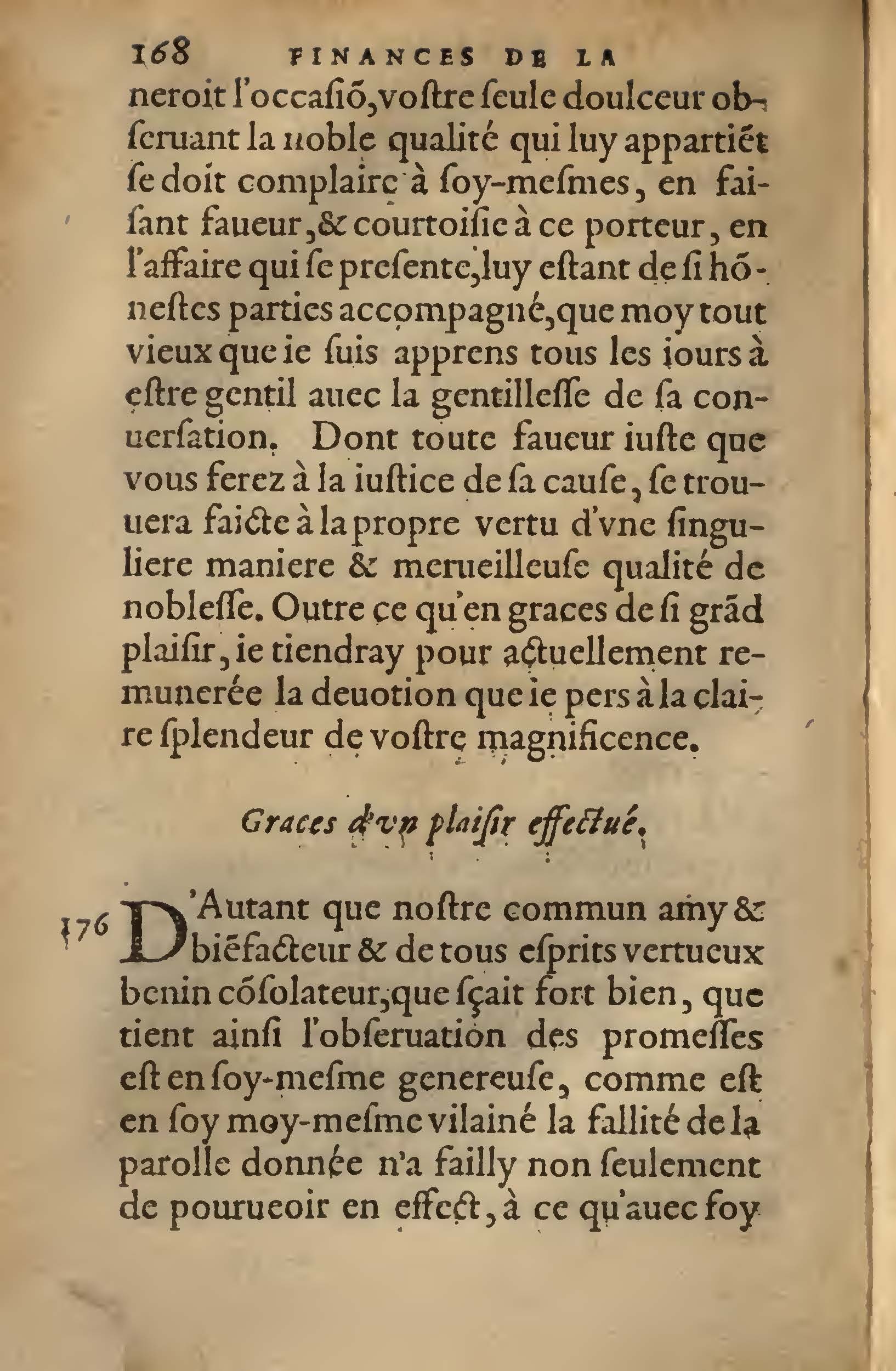 1572 - Lucas Breyer - Finances et Trésor de la plume française - BNC Rome