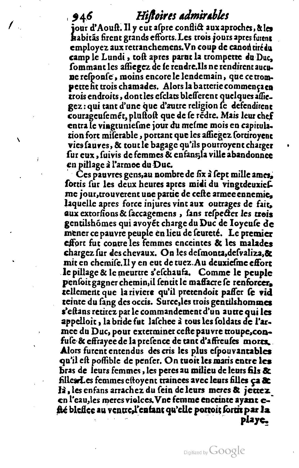 1628 - Jacques Crespin - Trésor d’histoires admirables et mémorables - BSB Munich