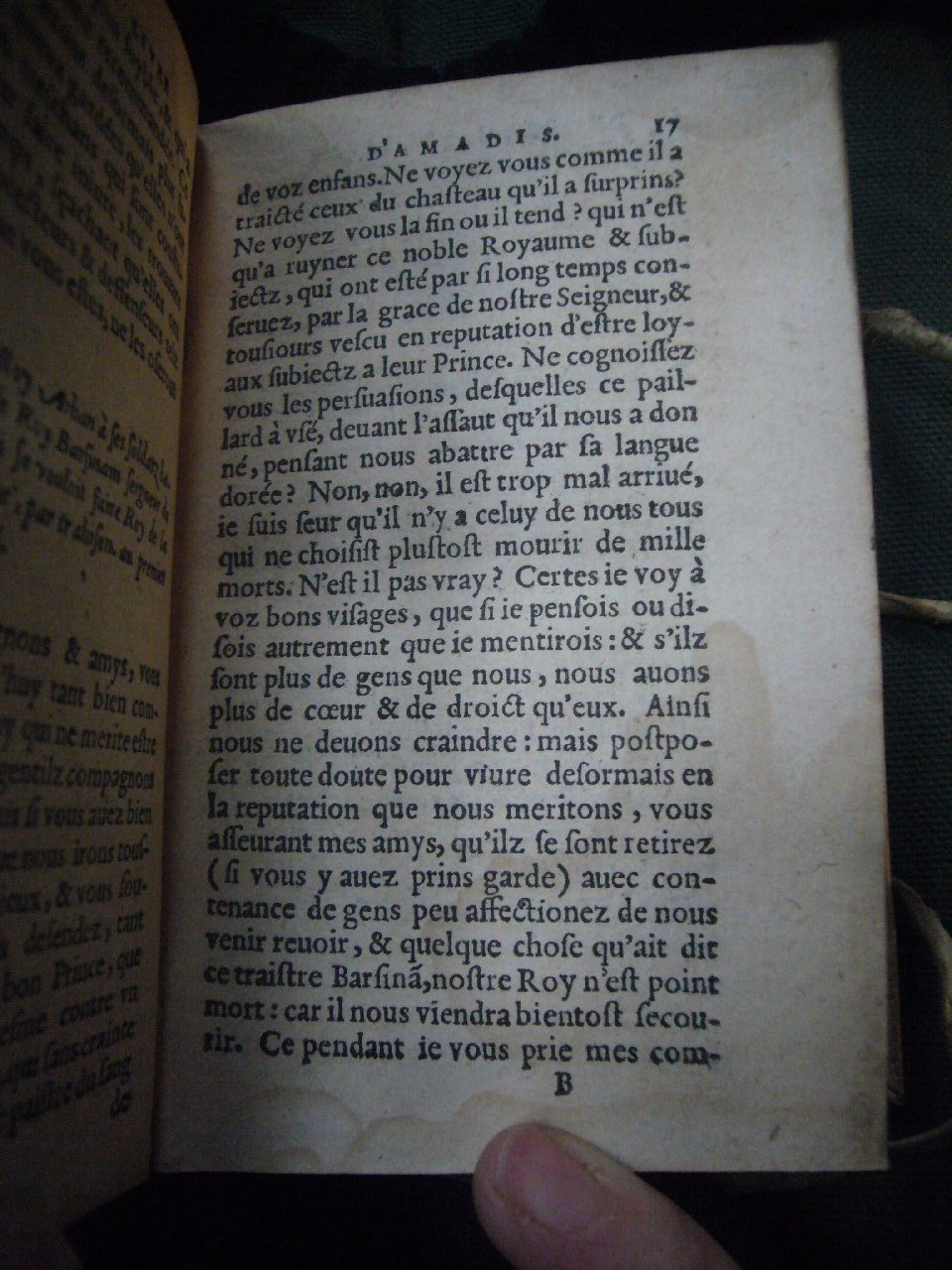 1567 - Jean Pygot - Trésor des Amadis - BnF Arsenal