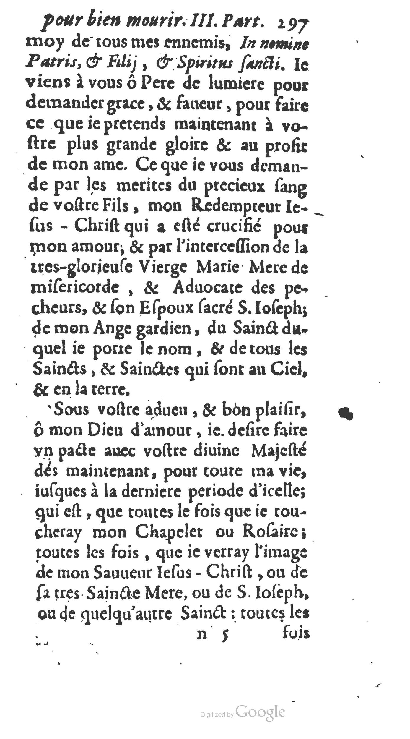 1654 - Antoine Jullieron - Trésor inestimable de Saint-Joseph - BM Lyon