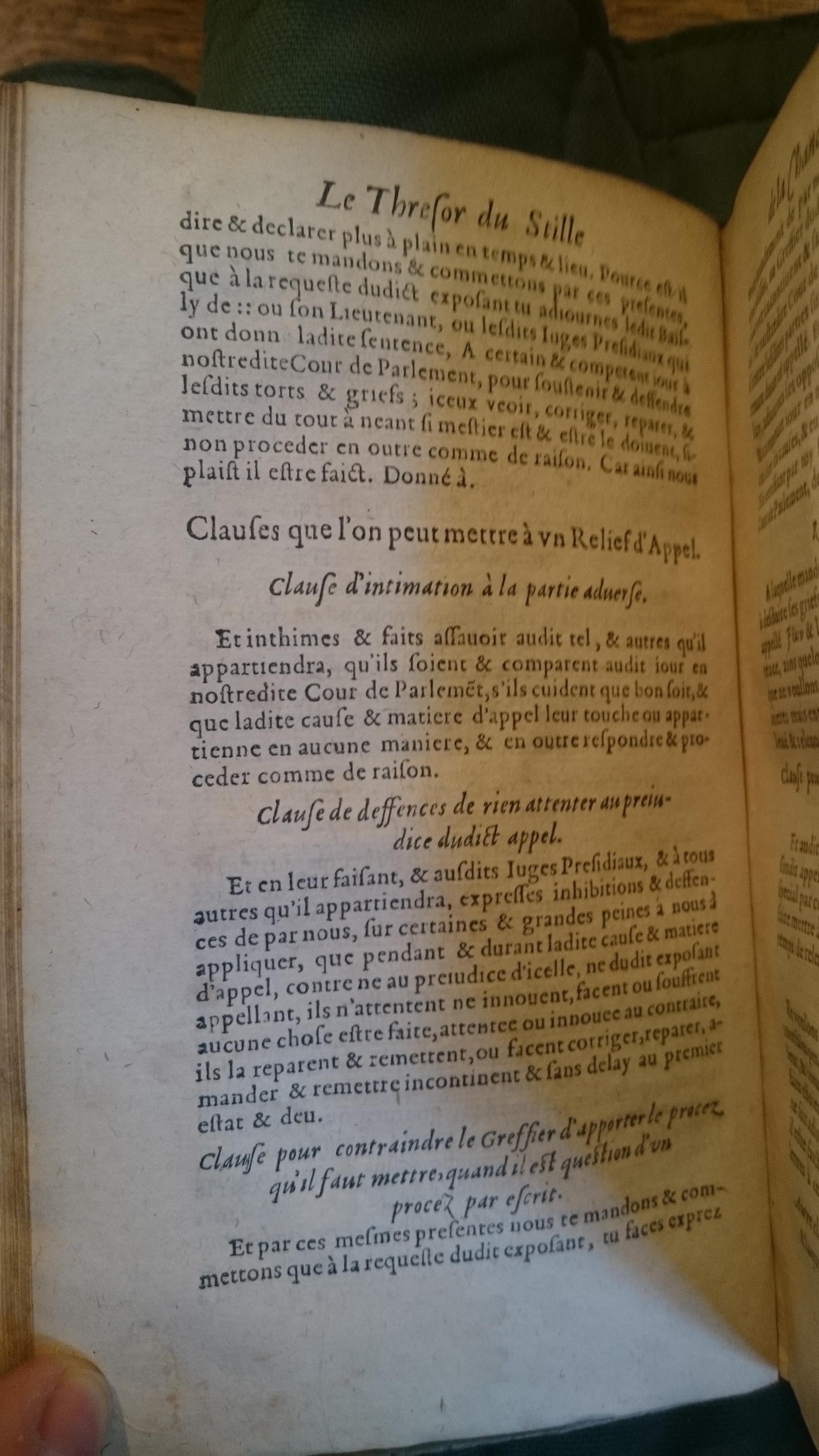 1599 - Abel Langelier - Trésor du nouveau style et protocole de chancellerie - BnF