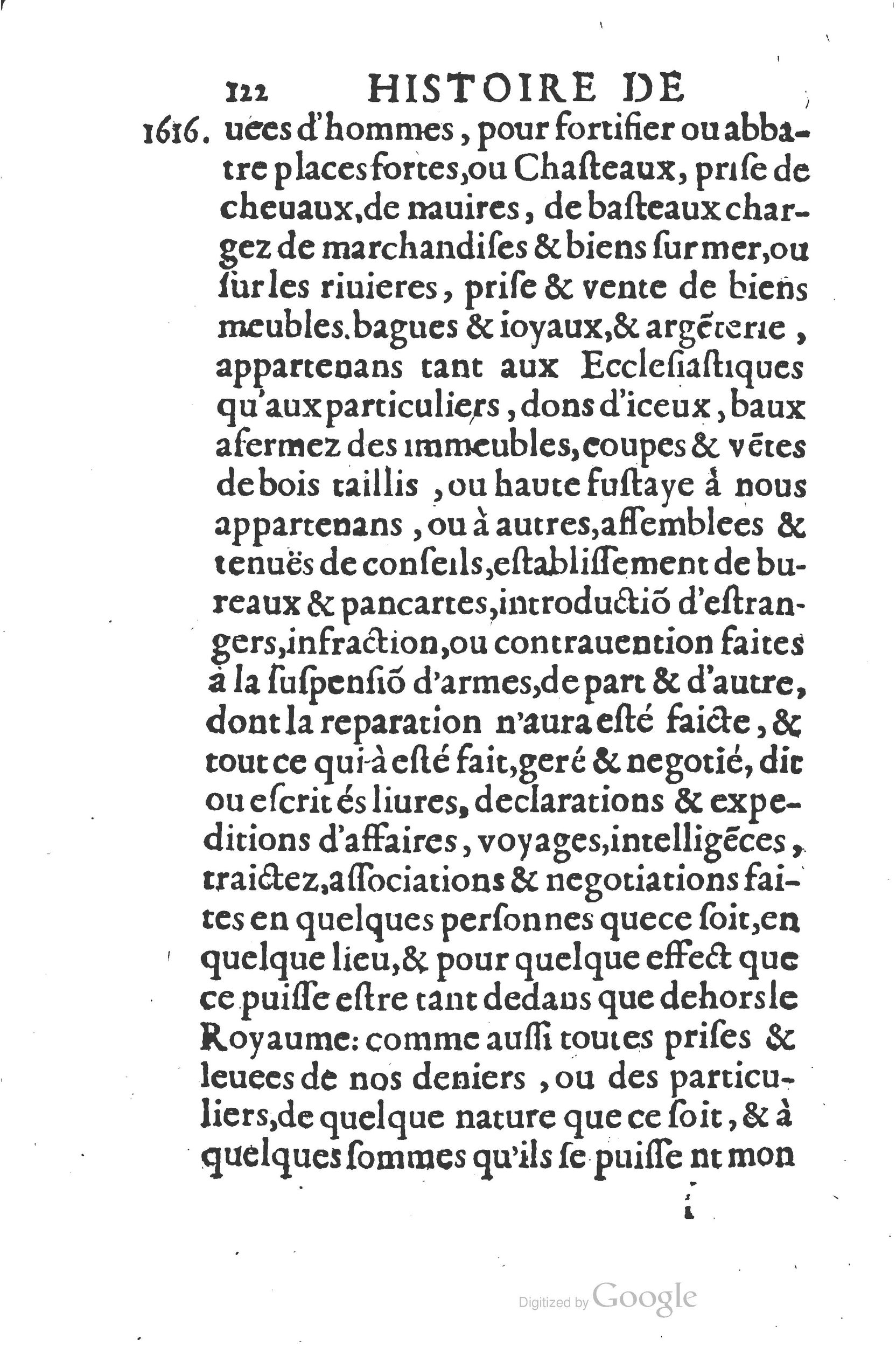 1626 - Joseph Bouillerot - Trésor de l’histoire générale de notre temps - BSB Munich