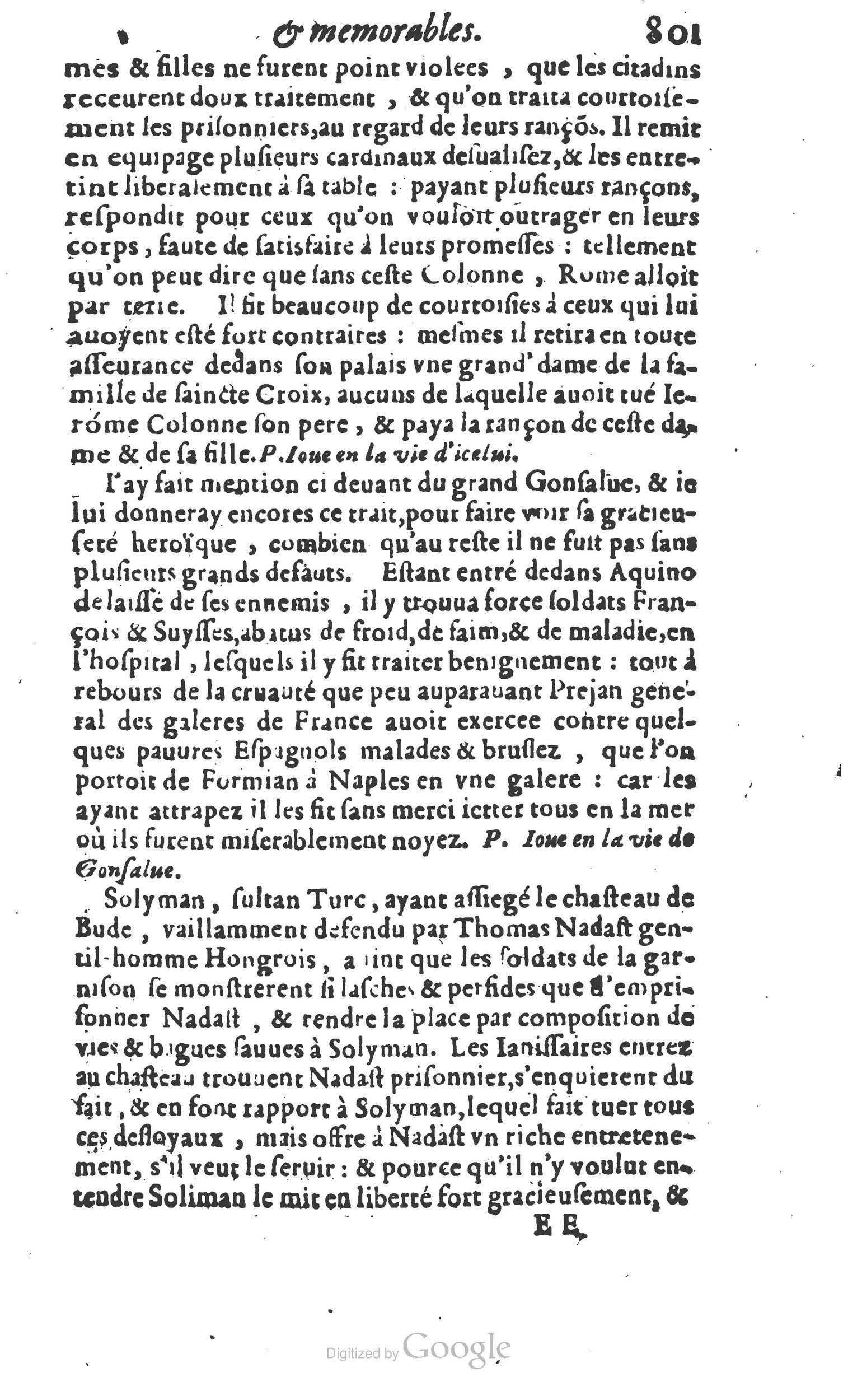 1610 - Paul Marceau - Trésor d’histoires admirables et mémorables - Princeton