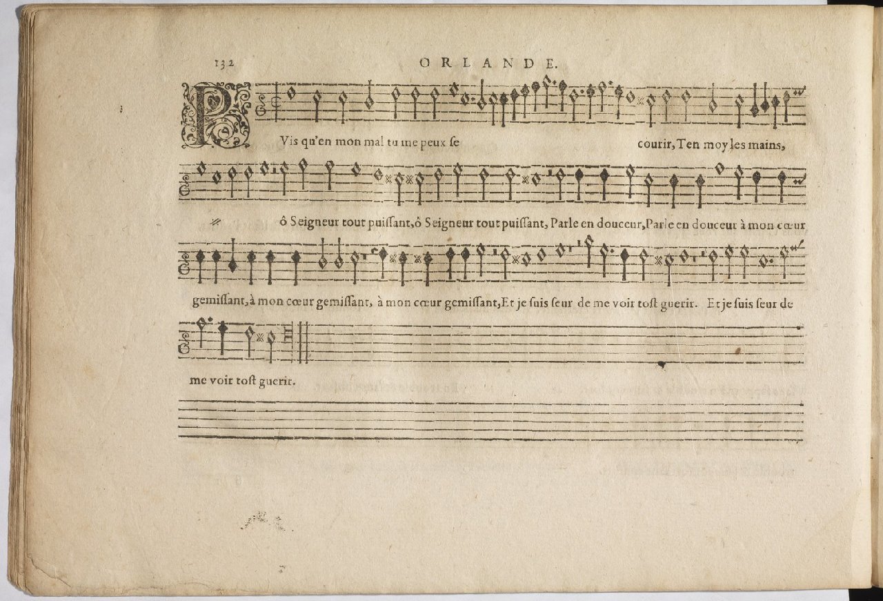 1594 - Paul Marceau - Trésor de musique d&#039;Orlande de Lassus, Superius, Bassus, Tenor, Quinta pars - BnF