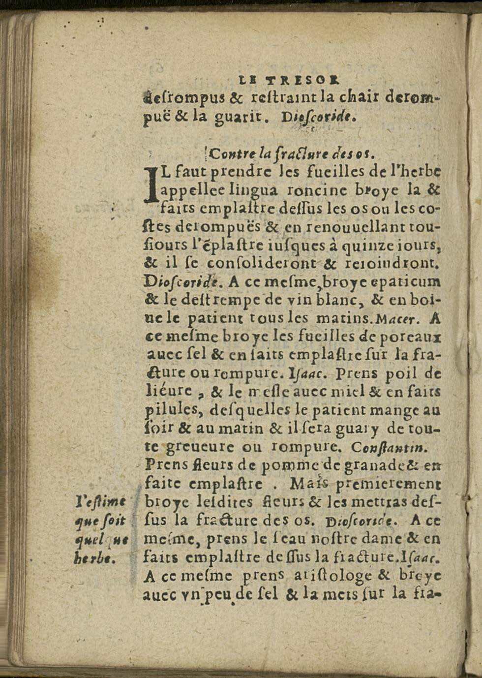 1581 - Jean Bailleur - Trésor des pauvres - Le Havre