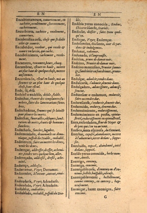 1607 - Marc Orry - Trésor des deux langues espagnole et française (Première et Seconde parties) - ÖNB Wien