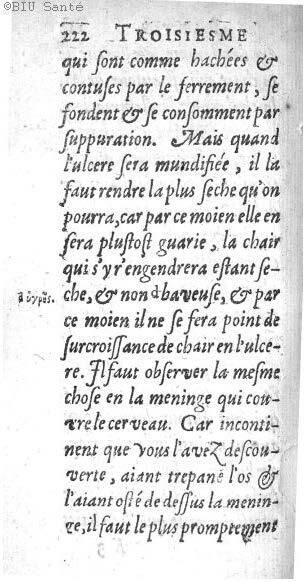 1612 - Thomas Portau - Trésor de chirurgie - BIU Santé