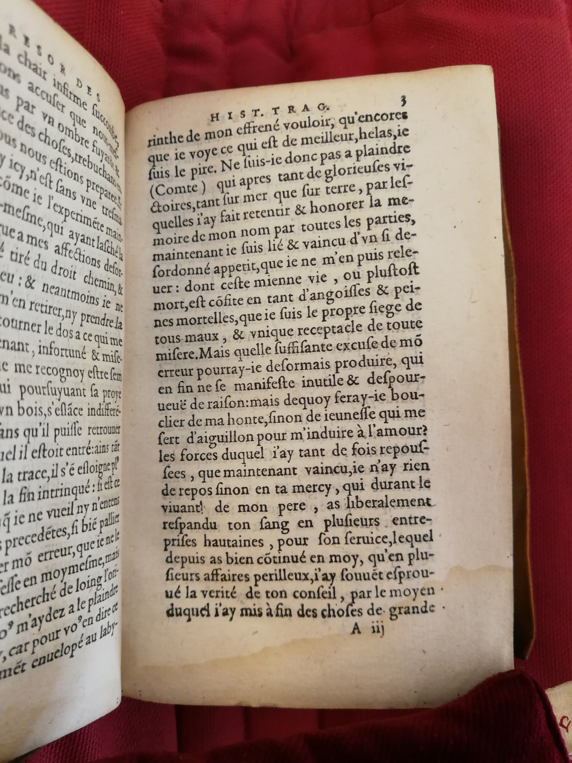 1581 - Pierre Le Voirier et Gervais Mallot - Trésor des histoires tragiques - Bibliothèque Sainte-Geneviève