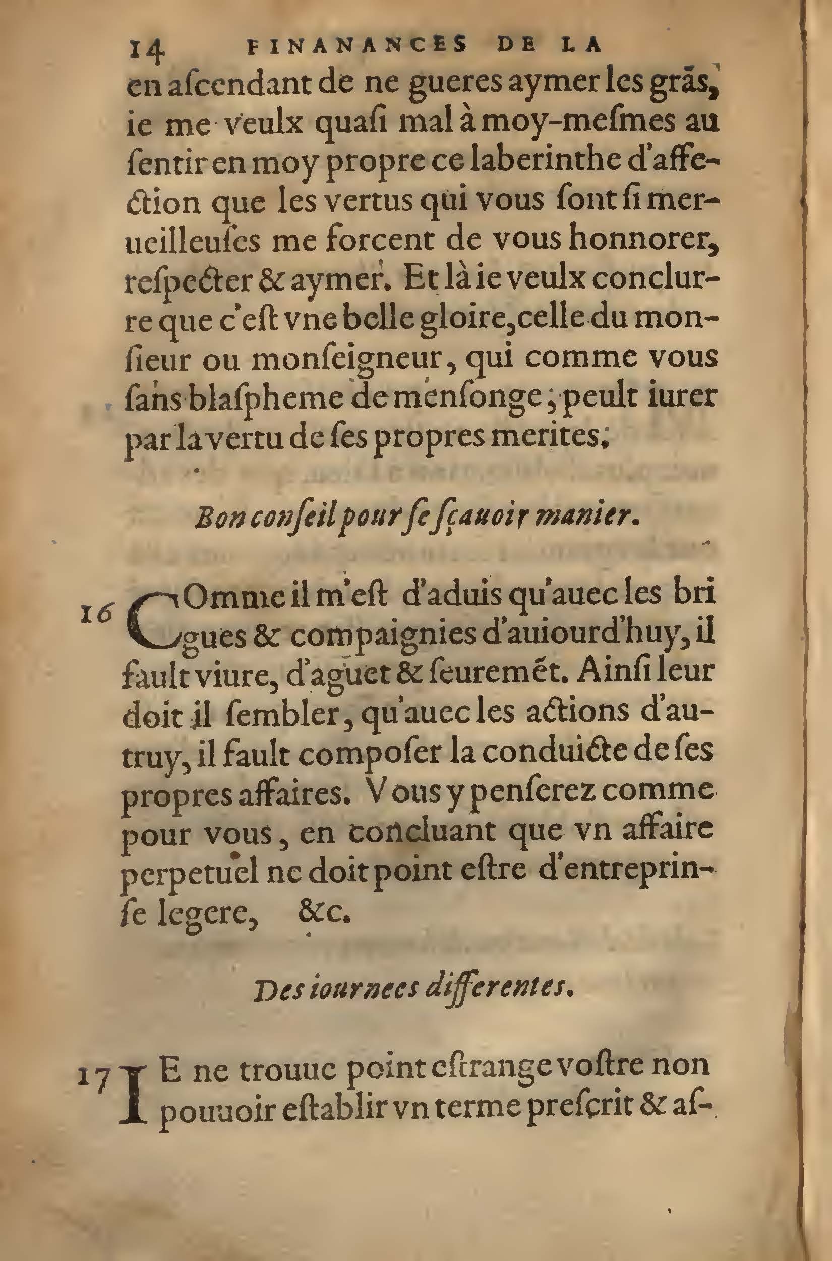 1572 - Lucas Breyer - Finances et Trésor de la plume française - BNC Rome